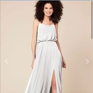Light Gray Bridesmaid Dress! Dear Cleo, Amelia